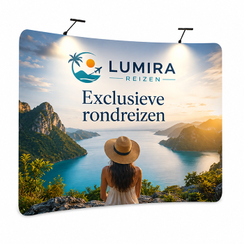 Beurswand gebogen Zippit