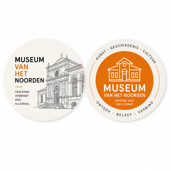 Ronde flyer tweeluik