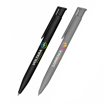 Pen van gerecycled PET-plastic