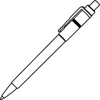pen grip pen glossy